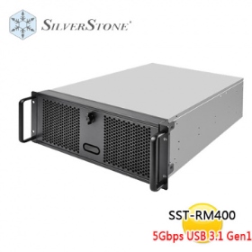 銀欣 RM400 4U工業機殼/CPU高13/E-ATX(不含滑軌)/支援ATX標準電供