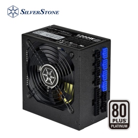 銀欣 1200W 雙8/白金/全模組/磁吸式風扇濾網/14cm短機身設計/5年保(ST1200-PTS)