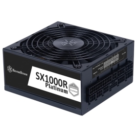 銀欣 SX1000 Platinum(1000W)4.0 & PCle 5.0 雙8/白金/全模組/全日系/5年保(SST-SX1000R-PL)【SFX-L規格】