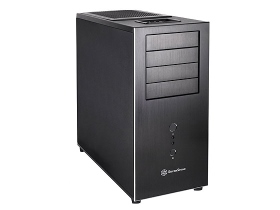 銀欣 TJ04-E 黑 無窗版 顯卡長43.1/CPU高16.8/ATX(SST-TJ04B-E)