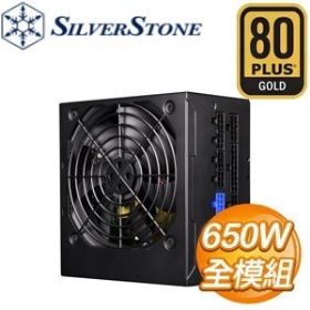 銀欣 650W 雙8/金牌/全模組/全日系/扁平線材/5年保(ST65F-GS)