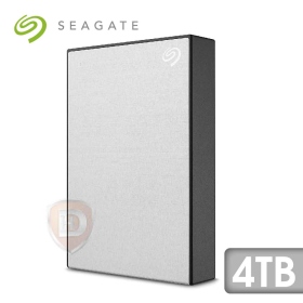 Seagate Backup Plus Portable 4TB(星鑽銀)【2.5吋外接】(U3.1 Gen1/三年)(STHP4000401)