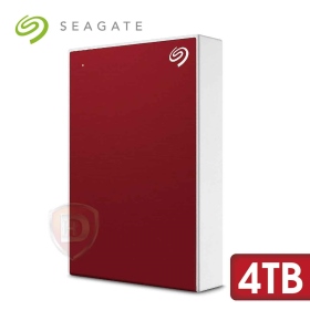 Seagate Backup Plus Portable 4TB(櫻桃紅)【2.5吋外接】(U3.1 Gen1/三年)(STHP4000403)