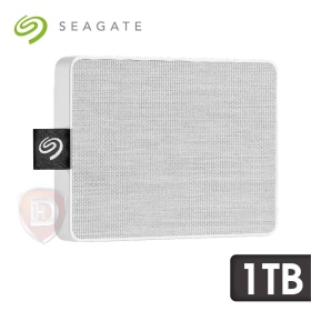 Seagate One Touch 1TB 外接SSD(晨霧白)(USB3.0/三年)(STJE1000402)