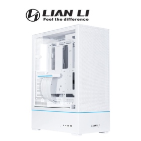 聯力 SUP01W 白(直筒型)顯卡長40/CPU高8.82/含Type-C/內置PCIe4.0延長線/預裝三風扇/玻璃透側/ATX