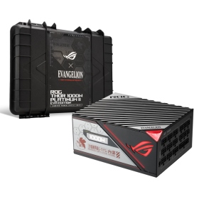 【新世紀福音戰士-貳號機限定版】華碩 ROG-THOR II-1000W EVA-02限定版 雙8/白金/OLED監控螢幕/PCIe 5.0/Aura Sync燈效/極靜音/10年保
