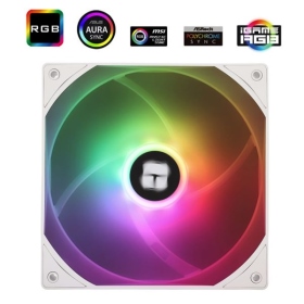 利民 TL-C14C-S 白 14cm 風扇 單入 5V A.RGB/小4pin/26.4 dBA/S-FDB軸承/1500 RPM