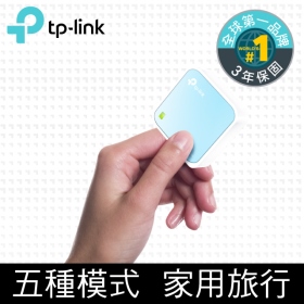TP-LINK TL-WR802N (300M/USB供電/有線/WiFi延伸分享/無附變壓器)