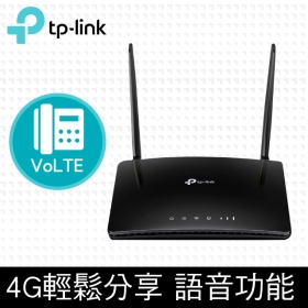 TP-LINK TL-MR6500v (300M/雙天線/SIM卡/支援VoIP電話/4G LTE無線路由器)