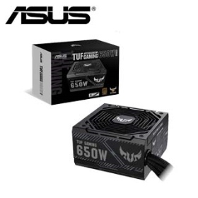 華碩 TUF GAMING 650W 銅牌/直出線/雙滾珠風扇/智慧停轉/6年保