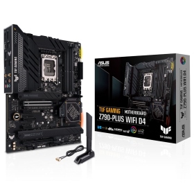 華碩 TUF GAMING Z790-PLUS WIFI D4(ATX/Intel 2.5Gb+Wi-Fi6/註冊五年)16+1相