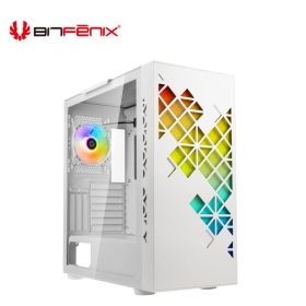 BitFenix Tracery 白 顯卡長41/CPU高18/窗格紋面板/玻璃透側/E-ATX