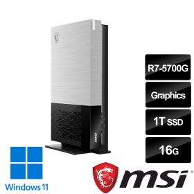 微星 MAG Trident S 5M【008TW】R7-5700G/16G/1T M.2/WIN11