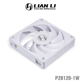 聯力 UNI FAN P28 積木扇(白) 12cm效能扇/單顆裝/金屬軸心/ARGB側邊條(需選購)/6年