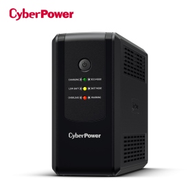 CyberPower Ut650g/650Va/375w/在線互動式/自動穩壓/(4突波+4備援)插座