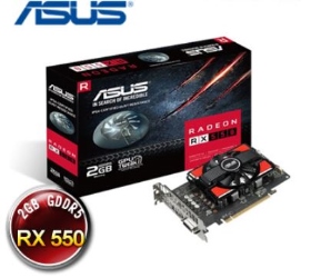 華碩 RX550-2G(1183MHz/18.2cm/註四年)