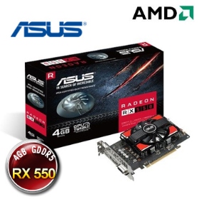 華碩 RX550-4G(1183MHz/18.2cm/註四年)
