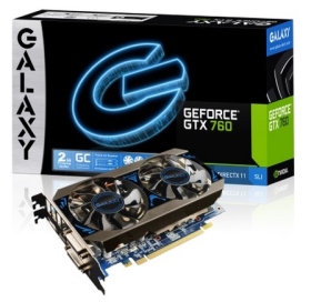 影馳Galaxy GTX760 GC Mini 2G DDR5/19.3cm(短卡)