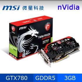 微星 N780 TF 3GD5/OC(Gaming)/3G DDR5/26.6cm