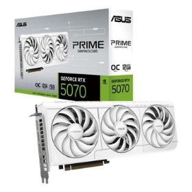 華碩 PRIME-RTX5070-O12G-WHITE(2587MHz/31cm/三風扇/註冊五年保