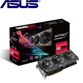 ASUS華碩 ROG-STRIX-RX580-O8G-GAMING(1380MHz/29.8cm/註冊五