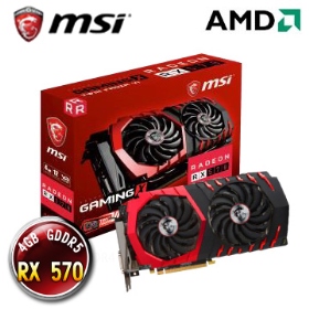 MSI微星 Radeon RX 570 GAMING X 4G 顯示卡