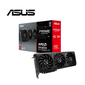 華碩 PRIME-RX9060XT-O8G(3330MHz/31cm/三風扇/註冊五年保)金屬