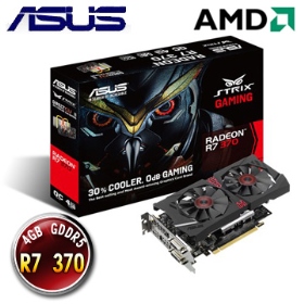 華碩 STRIX-R7370-DC2OC-4GD5-GAMING(4G DDR5)21.4cm(四年保固)