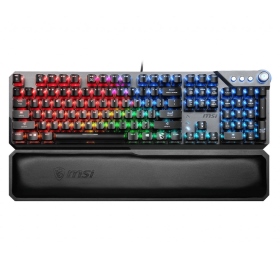 微星 Vigor GK71 Sonic 機械式鍵盤/有線/中文/紅軸/記憶海綿手托