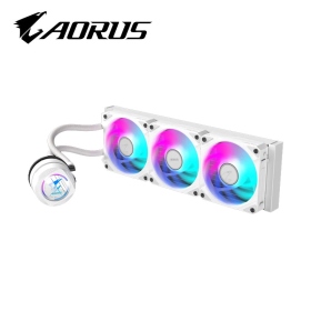 技嘉 AORUS WATERFORCE II 360 ICE(白) 鷹魂二代/可轉冷頭/卡扣風扇/5年【WXHZ】