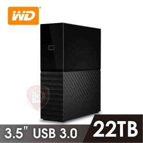 WD My Book 22TB【3.5吋外接】(Type-A/三年保)