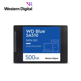 WD Blue SA510 500GB(藍標)/2.5吋/讀:560M/寫:530M/3D TLC顆粒【五年保】