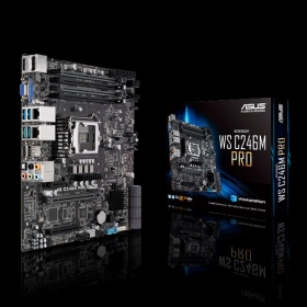 華碩 WS C246M PRO(M-ATX/C246/1A1H1P/雙Ｉ網/1*M.2三年)