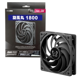 Scythe Wonder Snail 120 旋風丸1800 PWM/1800RPM/吸震膠墊(WS1225FD18-P)