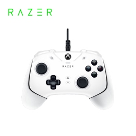 Razer Wolverine V2 機械式遊戲手把-白/有線/機械觸感動作鍵和方向鍵/pc適用