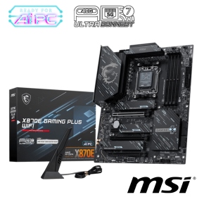 微星 X870E GAMING PLUS WIFI ATX/5GWi-Fi7/註五年/1421相 *任搭