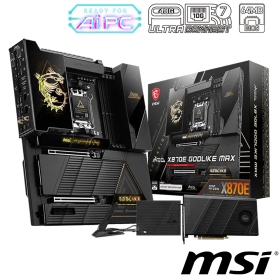 微星 MEG X870E GODLIKE MAX｝E-ATX/10G5GWi-Fi7/註五年/2421相