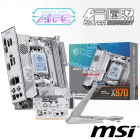 微星 X870I EDGE TI EVO WIFI Mini-ITX/5GWi-Fi7/註五年/821相