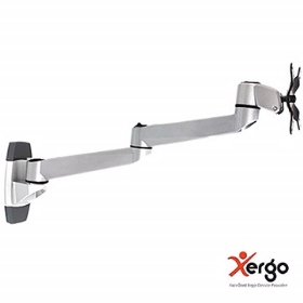 XERGO EM33114(單螢幕)(牆座式)(雙延伸臂)承載14KG/終身保固 (不含人為損壞)