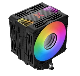 富鈞Xigmatek XT402 ARGB 散熱器 黑 (單塔/四導管/雙風扇)