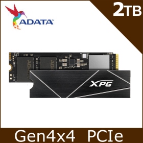 威剛 XPG S70 BLADE 2TB/Gen4 PCIe*4 2280/讀:7400M/寫:6400M(五
