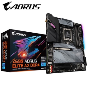 技嘉 Z690 AORUS ELITE AX DDR4(ATX/1H1P/Realtek 2.5G+Wi-Fi 6)16+1+2相電源