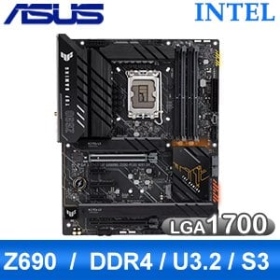 華碩 TUF GAMING Z690-PLUS WIFI D4(ATX/1H1P/Intel 2.5G+Wi-Fi 6)14+1+1相