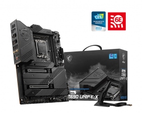 微星 Z690 UNIFY-X(ATX/Intel 2.5G*2+Wi-Fi 6E/註冊五年) 19+2相電源