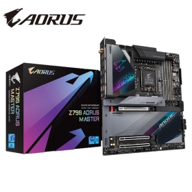 技嘉 Z790 AORUS MASTER(E-ATX/Marvell 10G+Wi-Fi 6E/註冊五年)20+1+2相電源