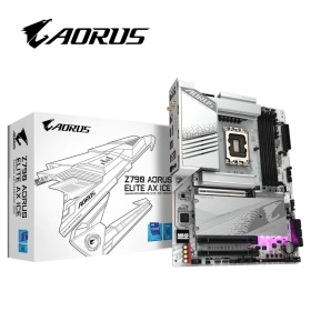 技嘉 Z790 AORUS ELITE AX ICE(ATX冰魄白/Realtek2.5Gb+無線/註冊五年)16+2+1相