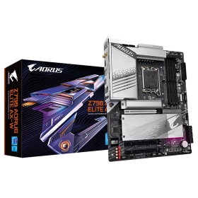 技嘉 Z790 AORUS ELITE AX-W(ATX/Realtek2.5Gb+無線/註冊五年)16+1+2相