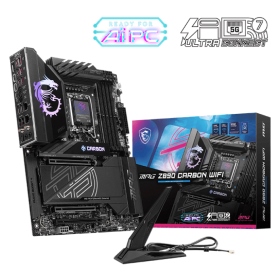 微星 MPG Z890 CARBON WIFI(ATX/Killer5Gb+Intel2.5Gb+Wi-Fi 7/註五年)20+1+1+1相