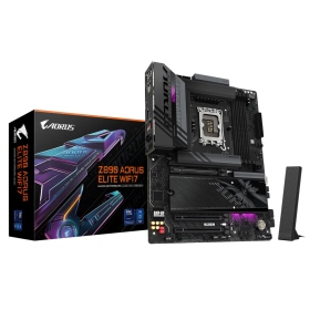 技嘉 Z890 AORUS ELITE WIFI7(ATX/Realtek2.5Gb+Wi-Fi 7/註冊五年)16+1+2相電源