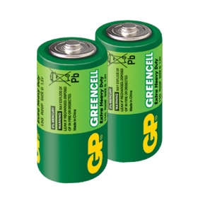 GP超霸1號綠能特級碳鋅電池2入